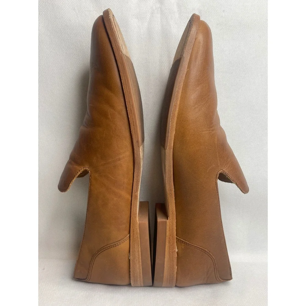 Tecovas The Monterrey Slip-On Leather Loafers Mens Size US 11.5 D Butterscotch